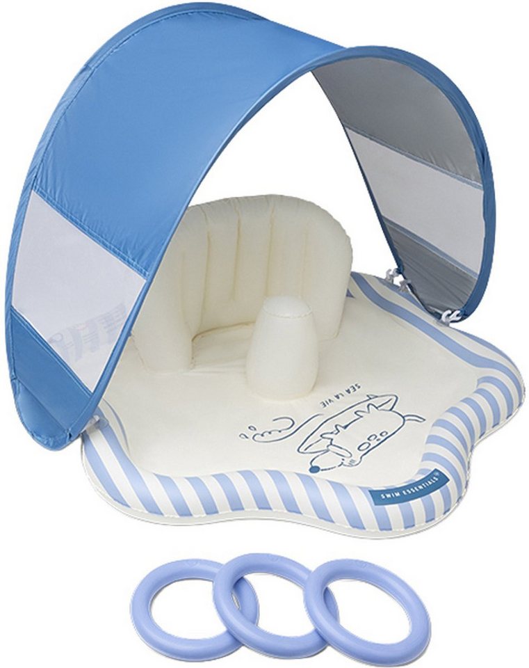 Swim Essentials Pool Swim Essentials Baby Plansch Matte 76 cm Blau - Surfer