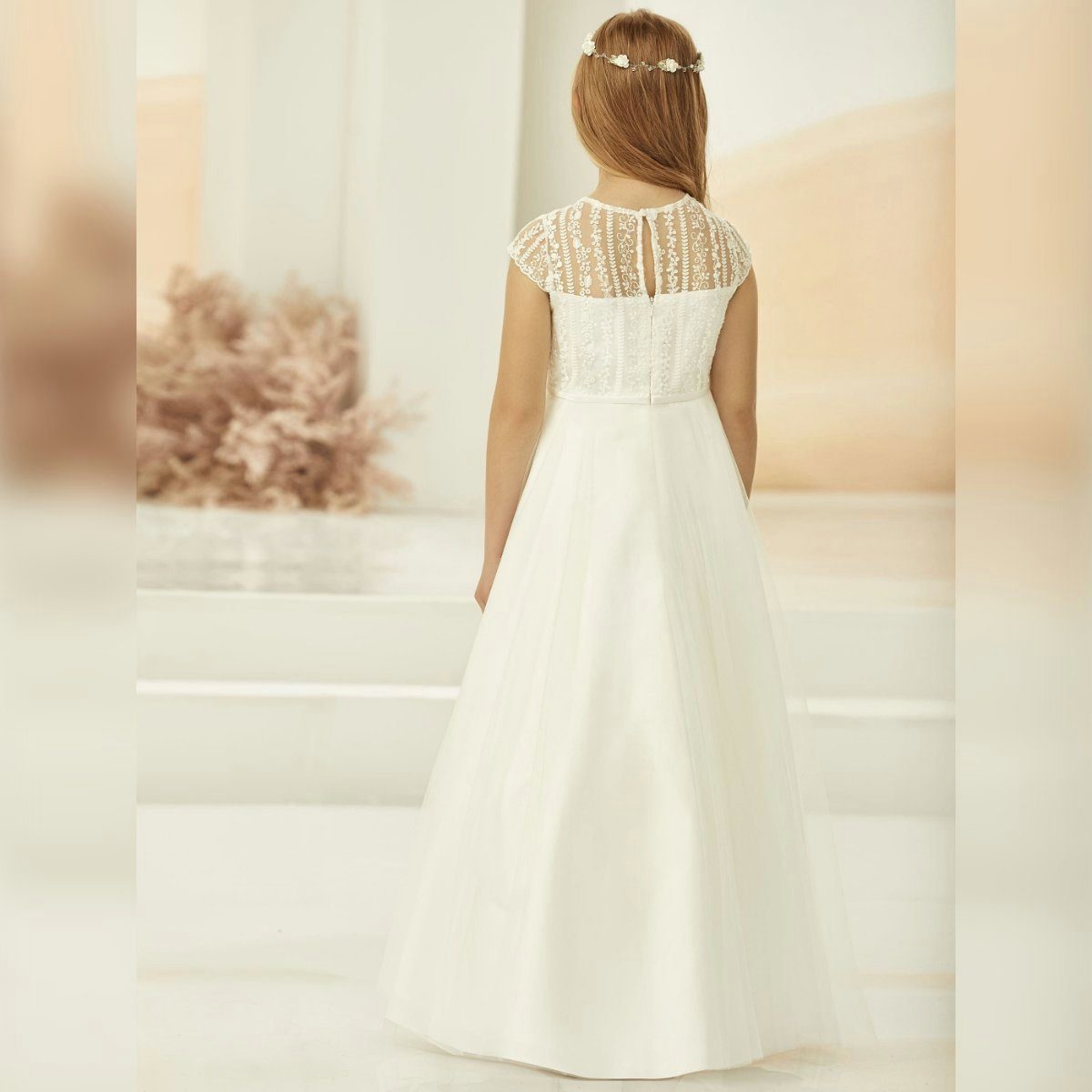 Bride Now! Partykleid Blumenmädchenkleid Kommunionkleid ME2000