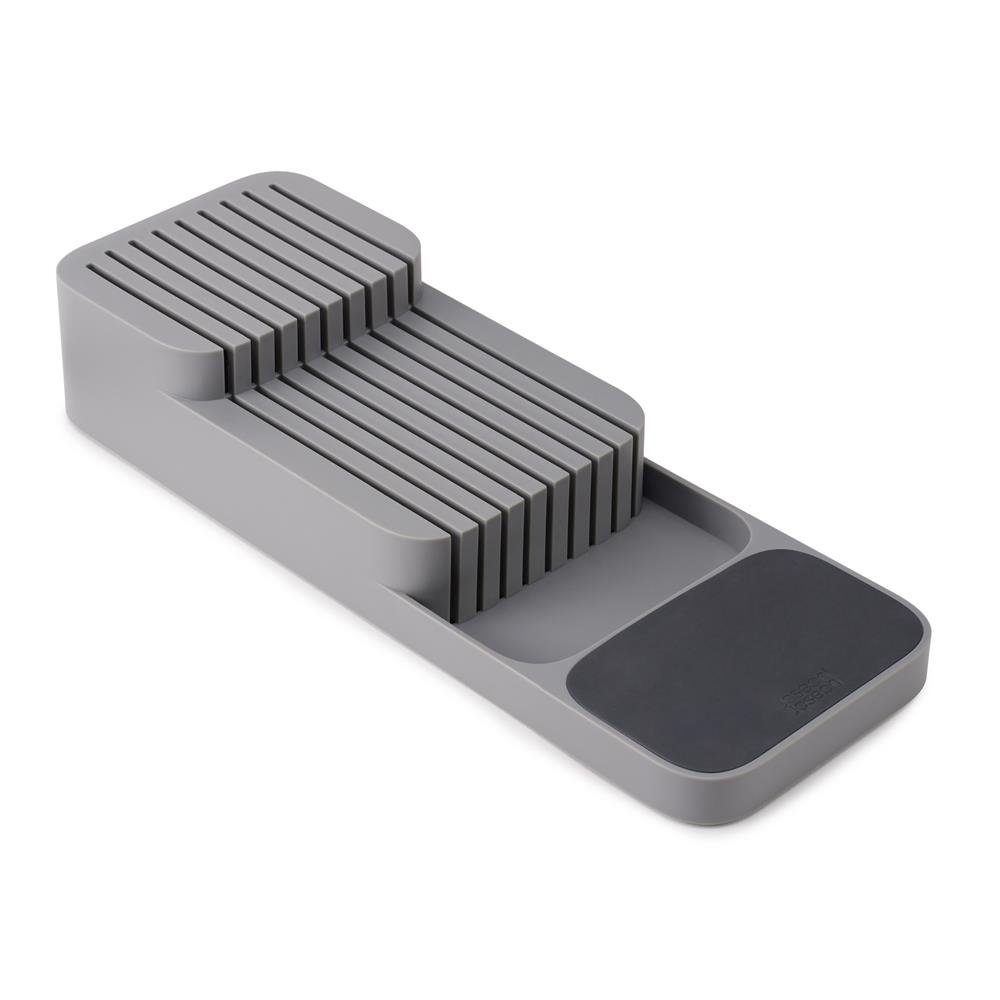 Joseph Joseph Messerblock DrawerStore Messer-Organizer, zweistufig, für 9 Messer, Messerhalter, Messerorganizer, Besteckeinsatz
