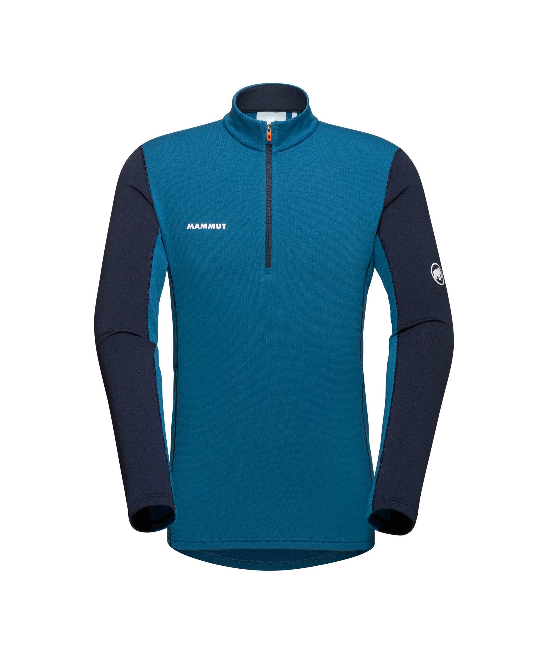 Mammut Longsleeve Men Half ML ice-marine deep Aenergy Pull Zip Midlayer