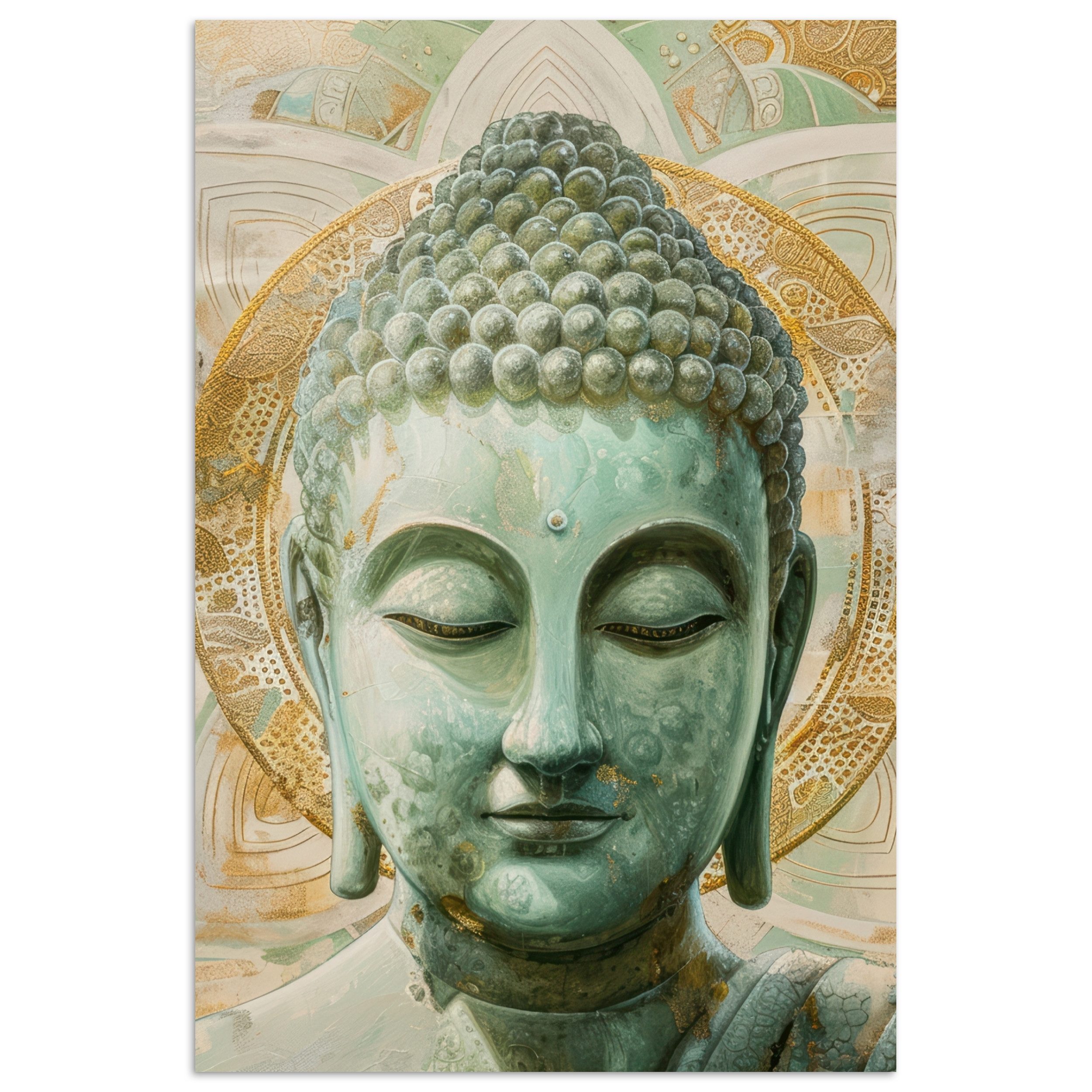 MuchoWow Poster Buddha - Mandala - günstig online kaufen