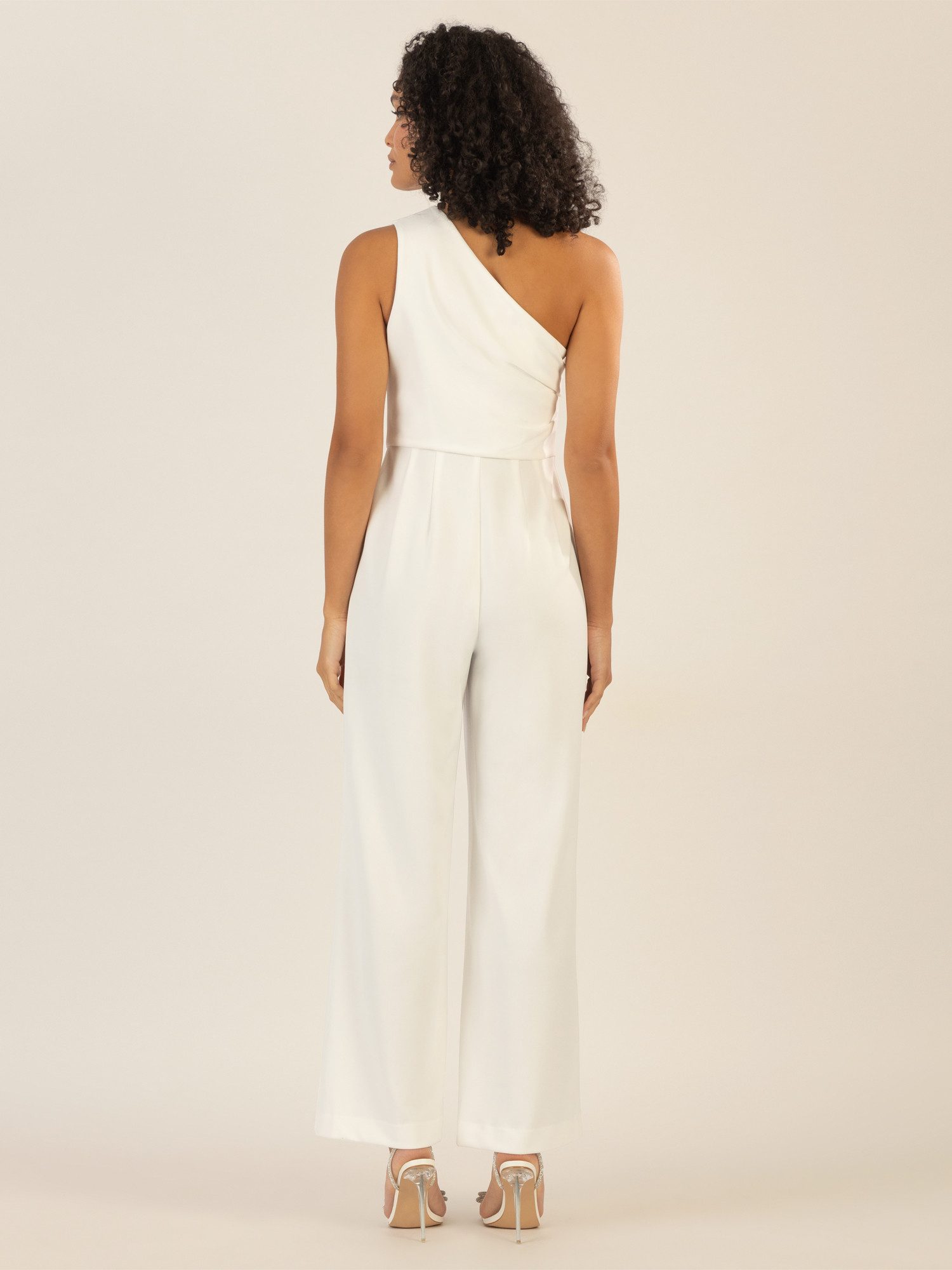 Apart Jumpsuit aus einer leicht strukturierten Ware