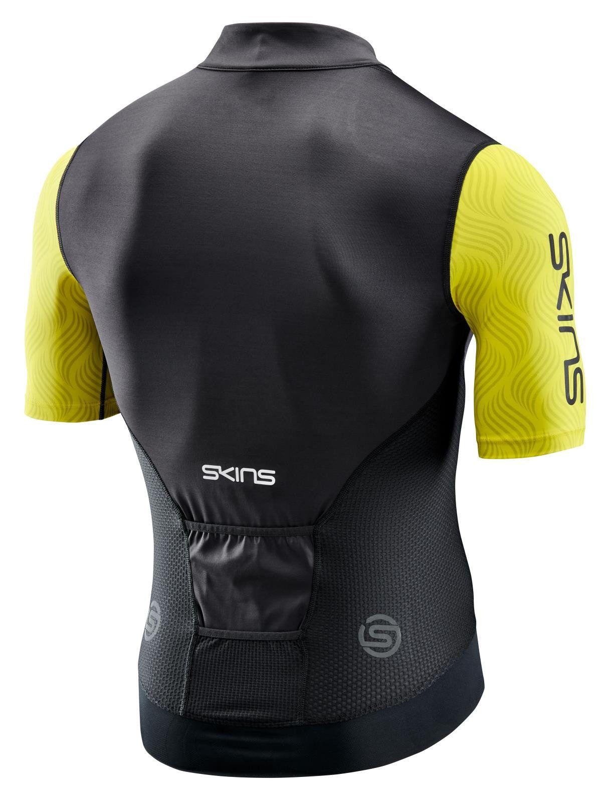 Skins T-Shirt Fahrrad-Shirt Cycle Elite Jersey (Front-Reißverschluss)