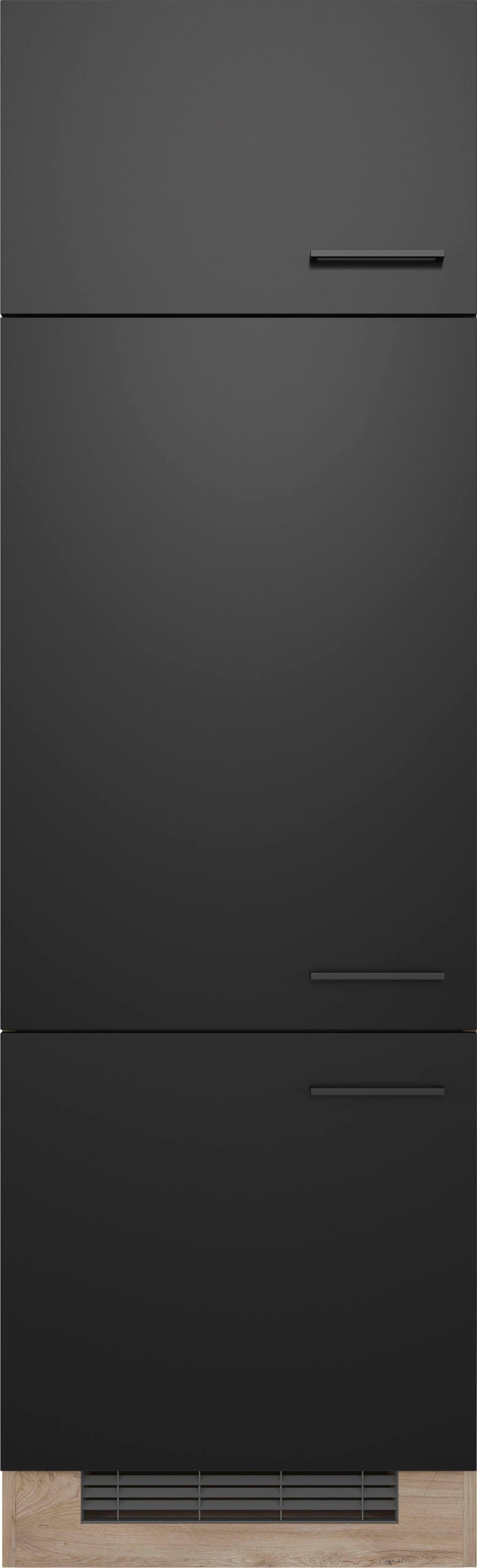 Flex-Well Kühlumbauschrank Capri (1-St) (B x H x T) 60 x 200 x 57 cm, mit zusätzlichem Stauraum