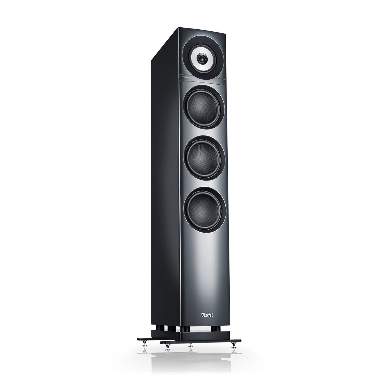 ansteuerbarer Schwarz Definion Weiß Surround 3 Power (Kabelgebunden, Kabellos "5.1-Set" 200 W, Subwoofer) Edition Stand-Lautsprecher / Teufel