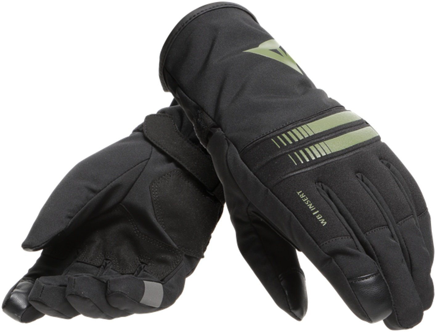 Dainese Motorradhandschuhe Plaza 3 D-Dry Damen Motorrad Handschuhe Wasserdicht Atmungsaktiv reflektierende