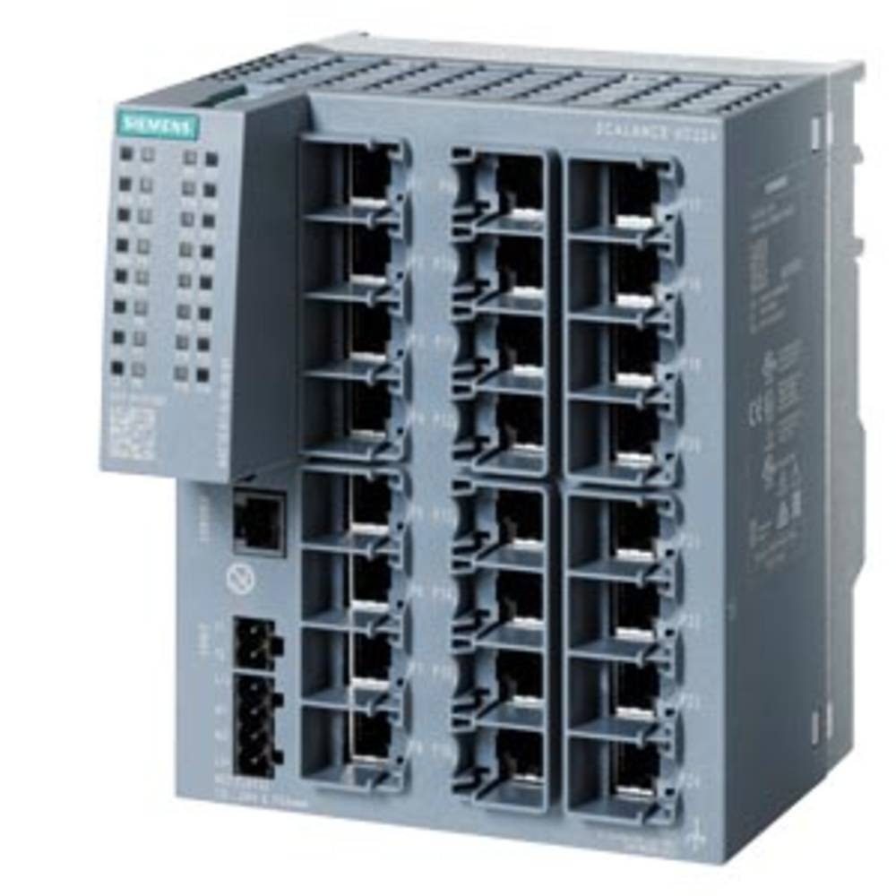 SIEMENS SCALANCE XC224, Layer RJ45 2 Netzwerk-Switch managed Switch, 24x
