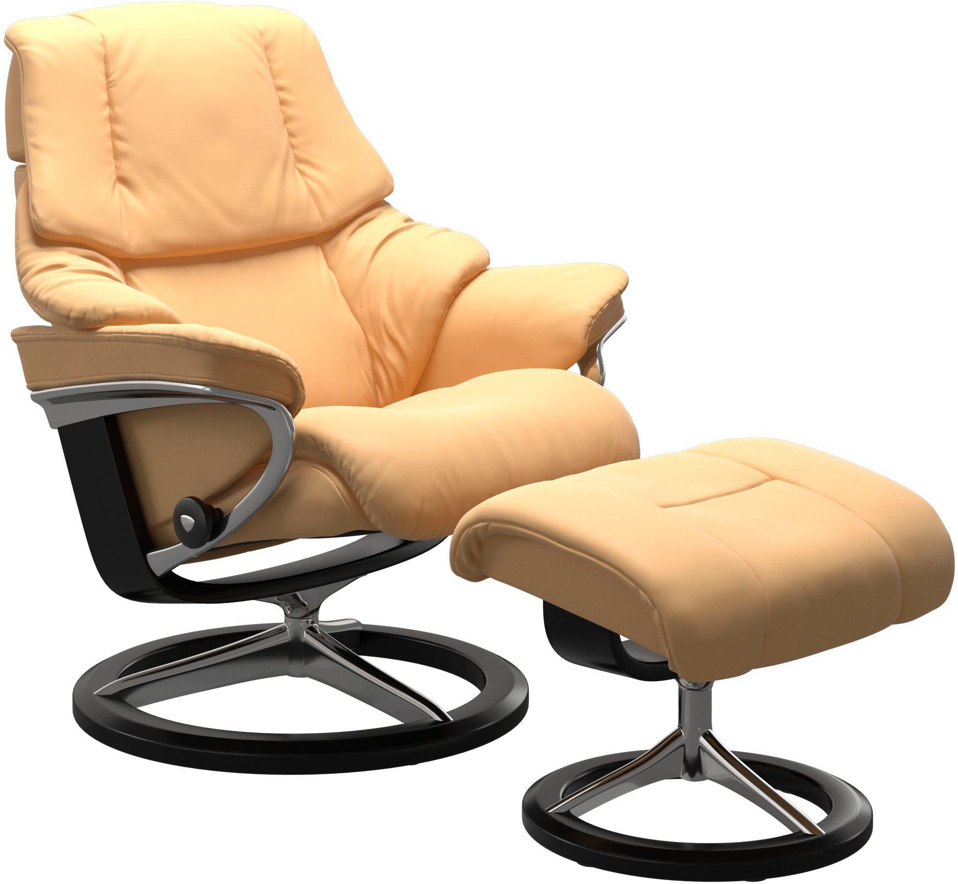 Stressless® Relaxsessel Reno, mit Signature Base, Größe S, M & L, Gestell  Schwarz