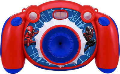 eKids Spiderman Kinderkamera Kinderkamera (mit Foto- und Videofunktion, mit lustigen Bearbeitungsfunktionen)