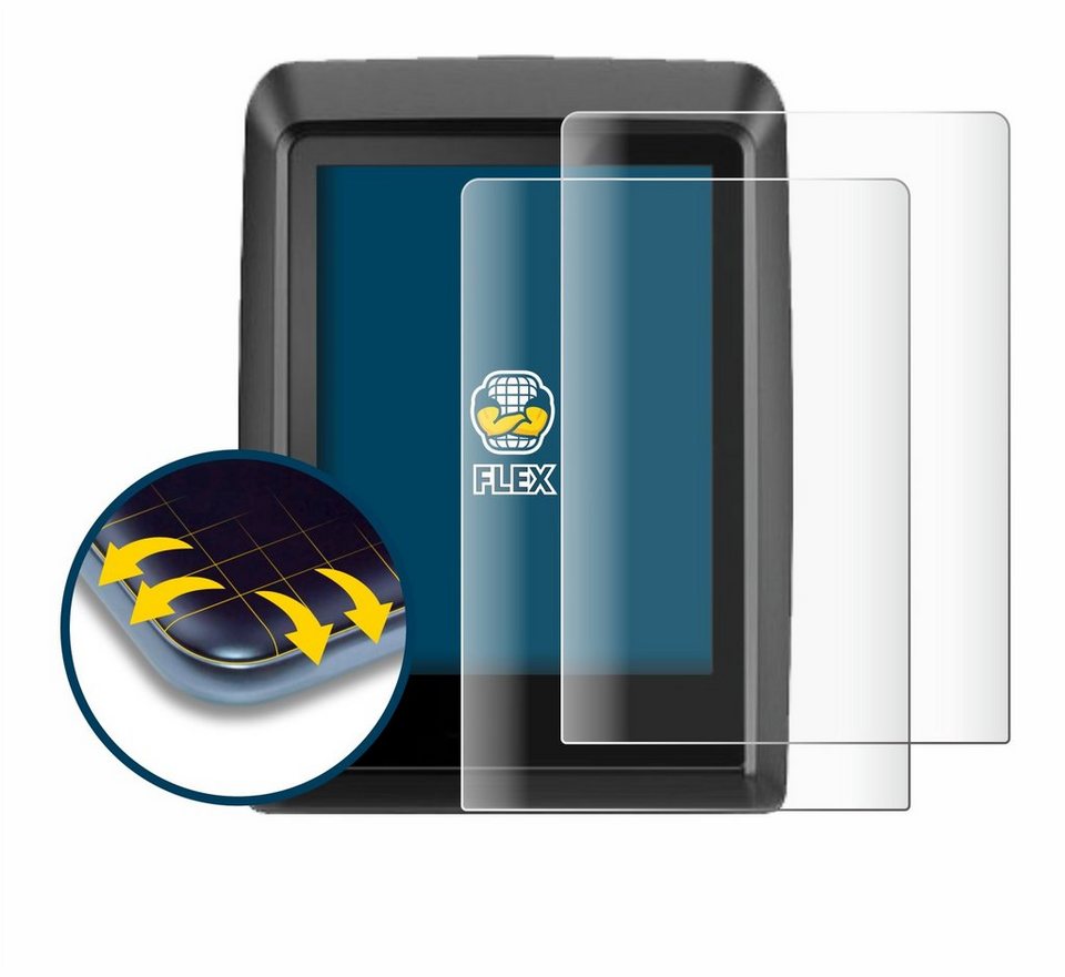 BROTECT Full-Cover Schutzfolie für Bosch Kiox 500, Displayschutzfolie, 2  Stück, 3D Curved klar