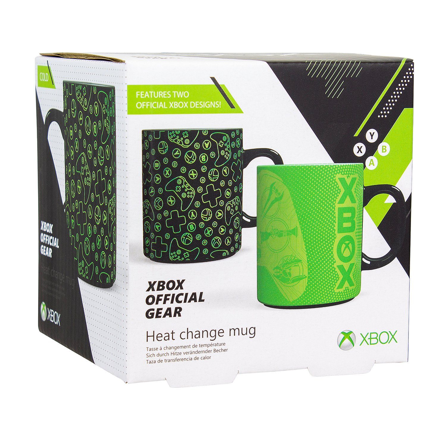 Paladone Tasse XBox Thermoeffekt Tasse 100% Microsoft, Keramik
