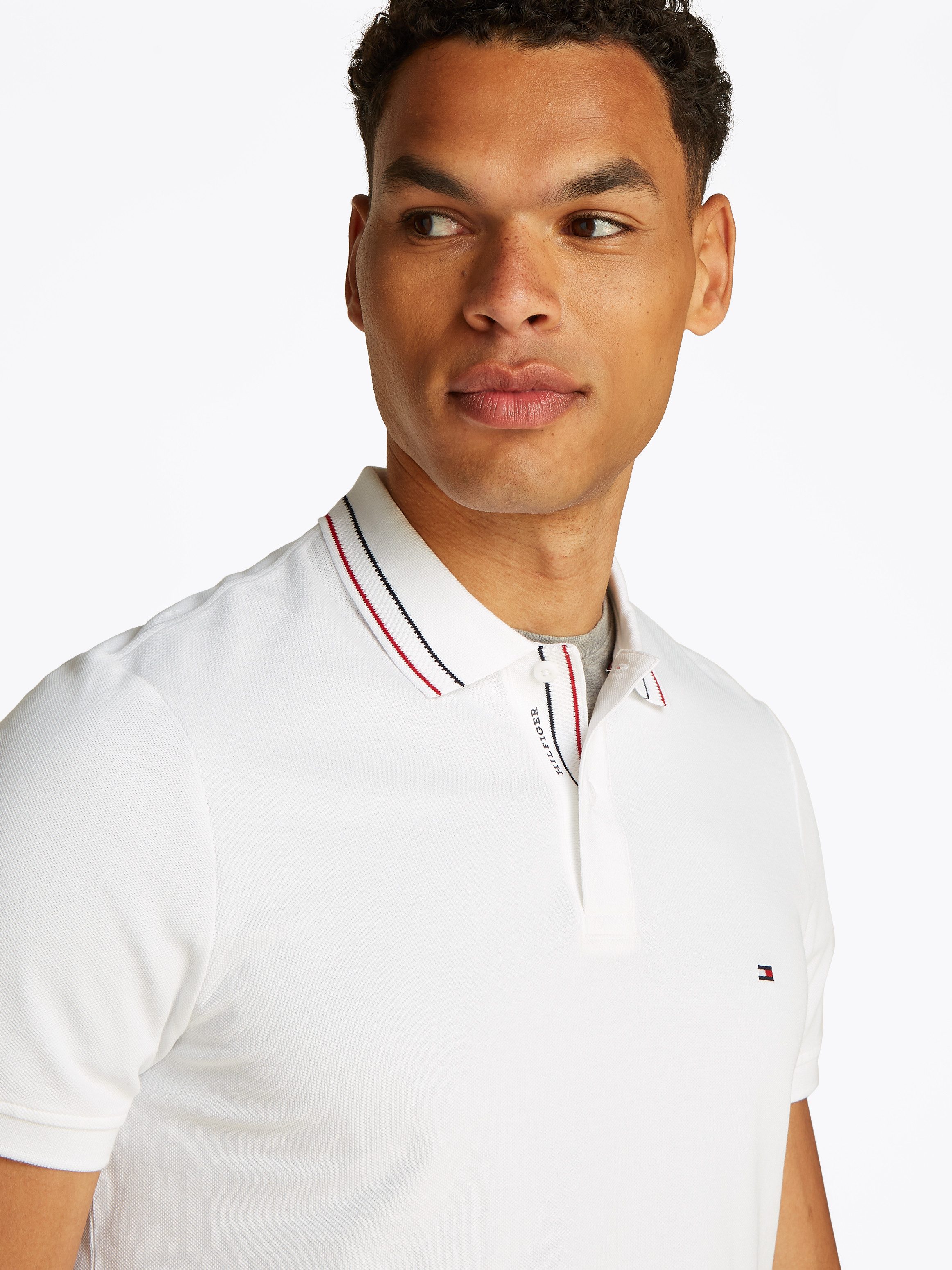 Tommy Hilfiger Poloshirt PLACKET INTEREST REG günstig online kaufen