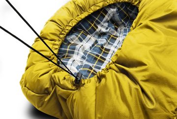normani Deckenschlafsack 4-in-1 Schlafsack Antarctica, Extrem 4-Jahreszeiten Outdoor-Schlafsack mit Inlett (Hüttenschlafsack) [+27°C bis -40°C] - RV Links