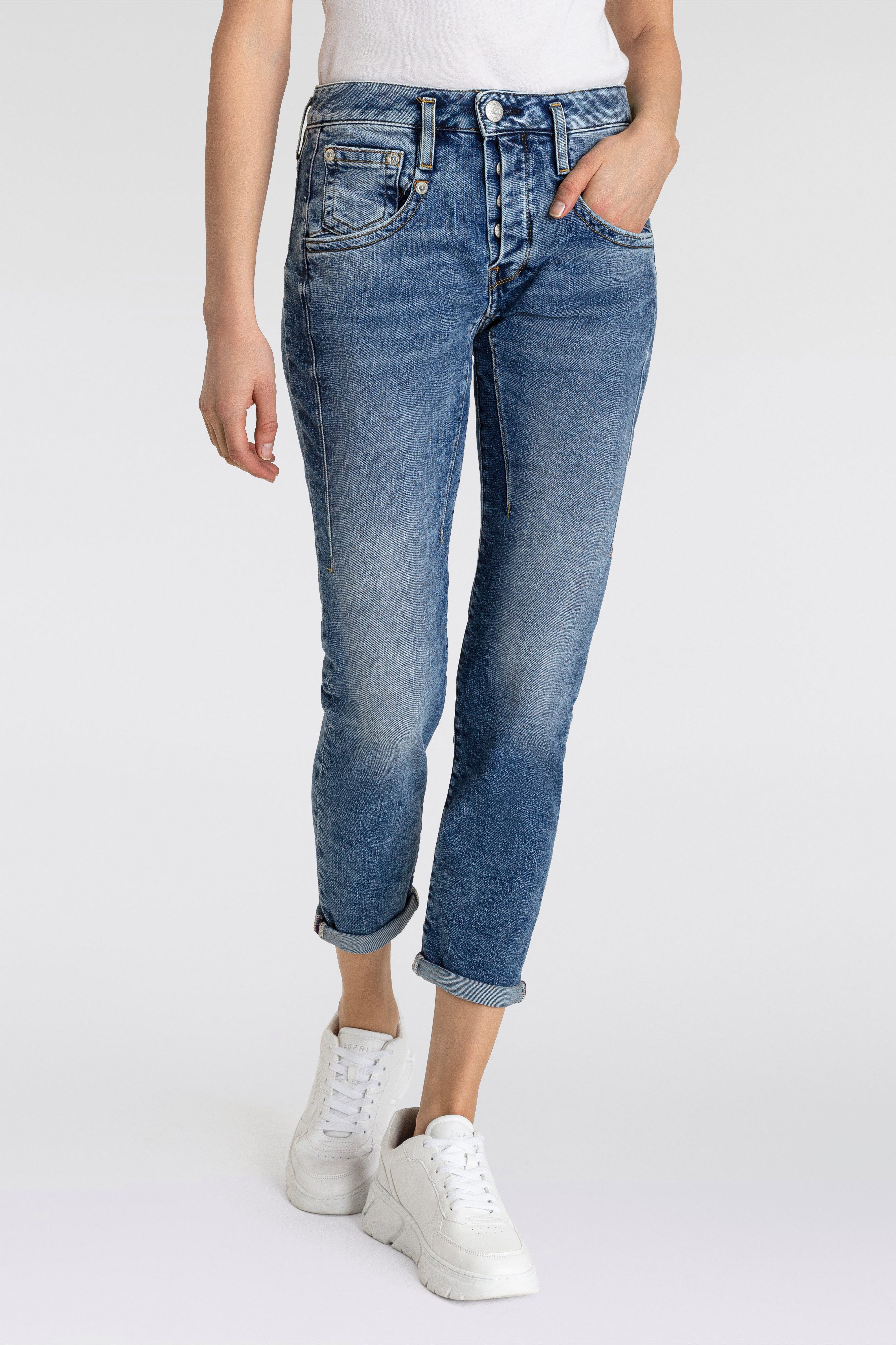 Herrlicher 7/8-Jeans Shyra Cropped Denim mit günstig online kaufen