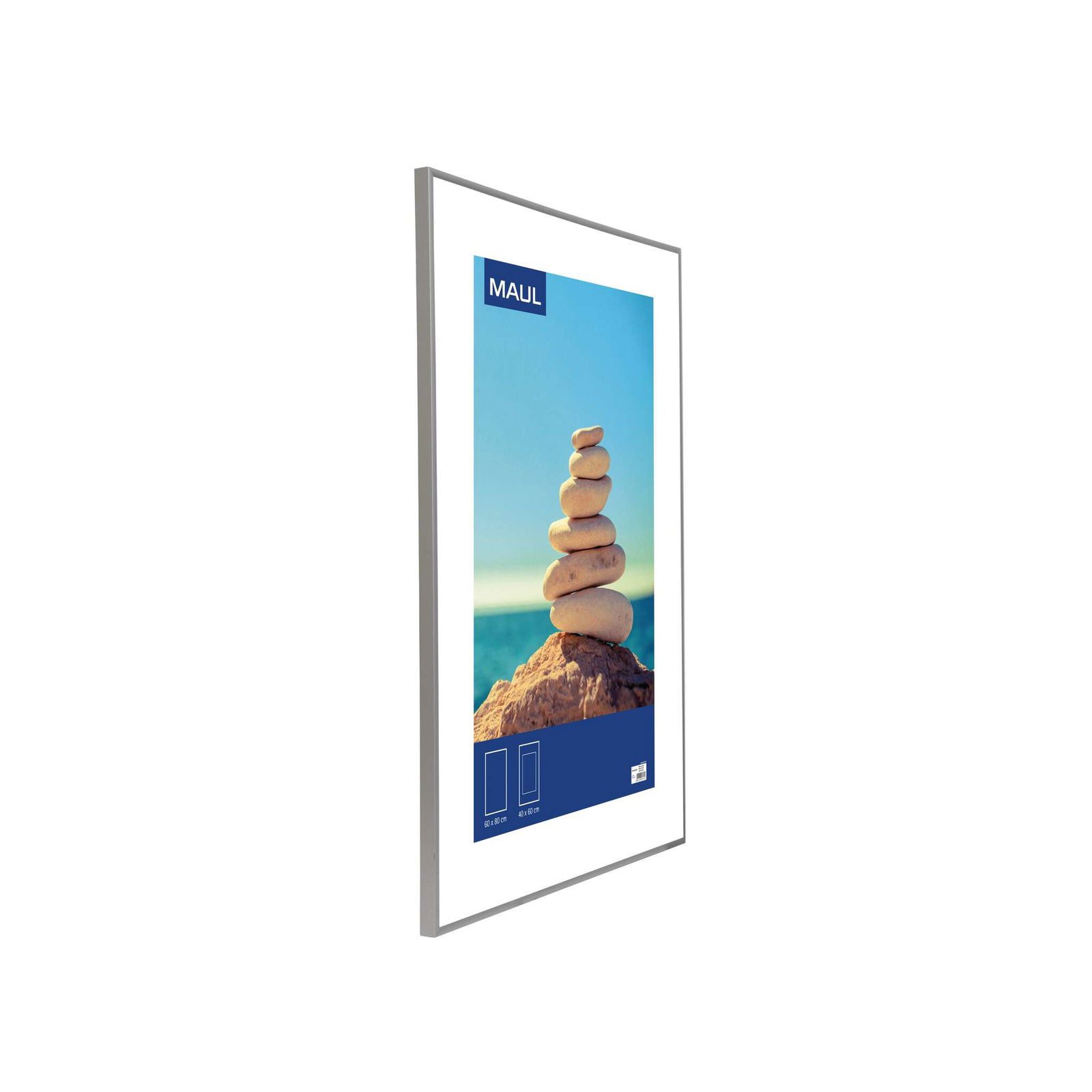 MAUL Bilderrahmen MAULdesign Aluminium, für 1 Bilder, Stylische und elegante Bildpräsentation