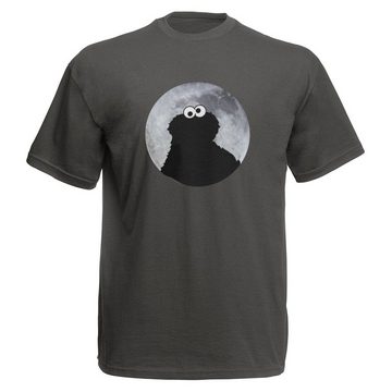Sesamstrasse T-Shirt Cookie Monster Moonnight