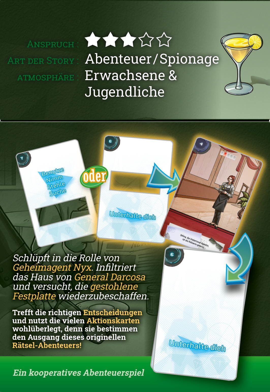 Ravensburger Spiel Familienspiel Echoes Back Tales Die Smaragd-Hochzeit 25000
