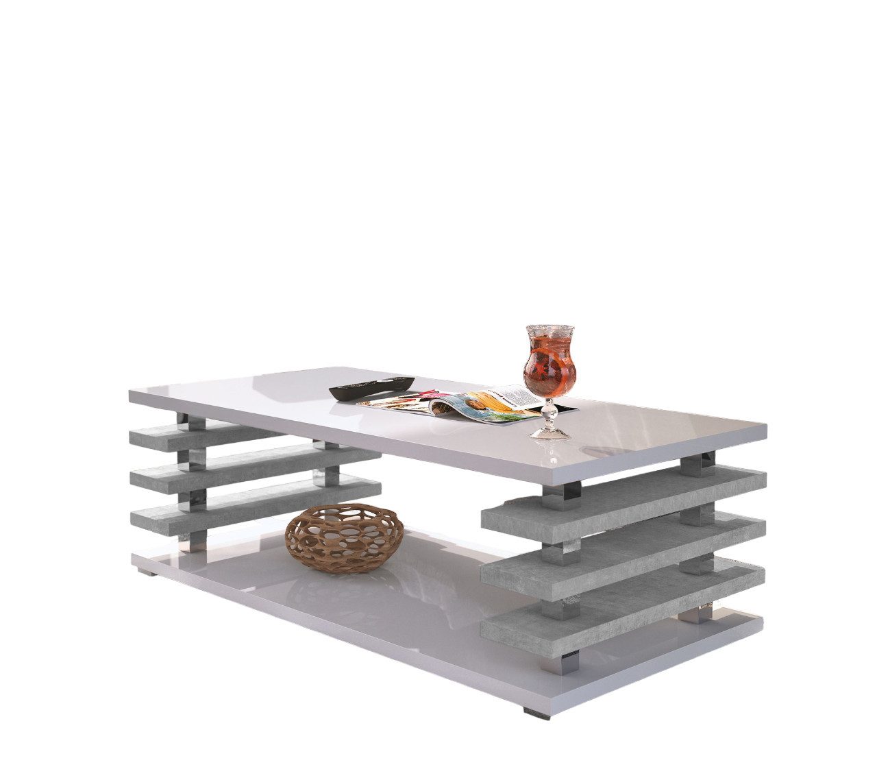 designimpex Couchtisch DC-3 Design Wohnzimmertisch Tisch günstig online kaufen