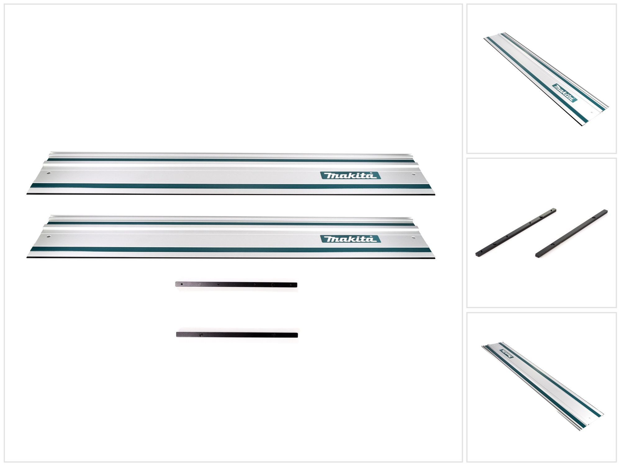 Makita Maschinen-Führungsschienen Führungsschienen Set 2x Führungsschiene 1000mm + 2x