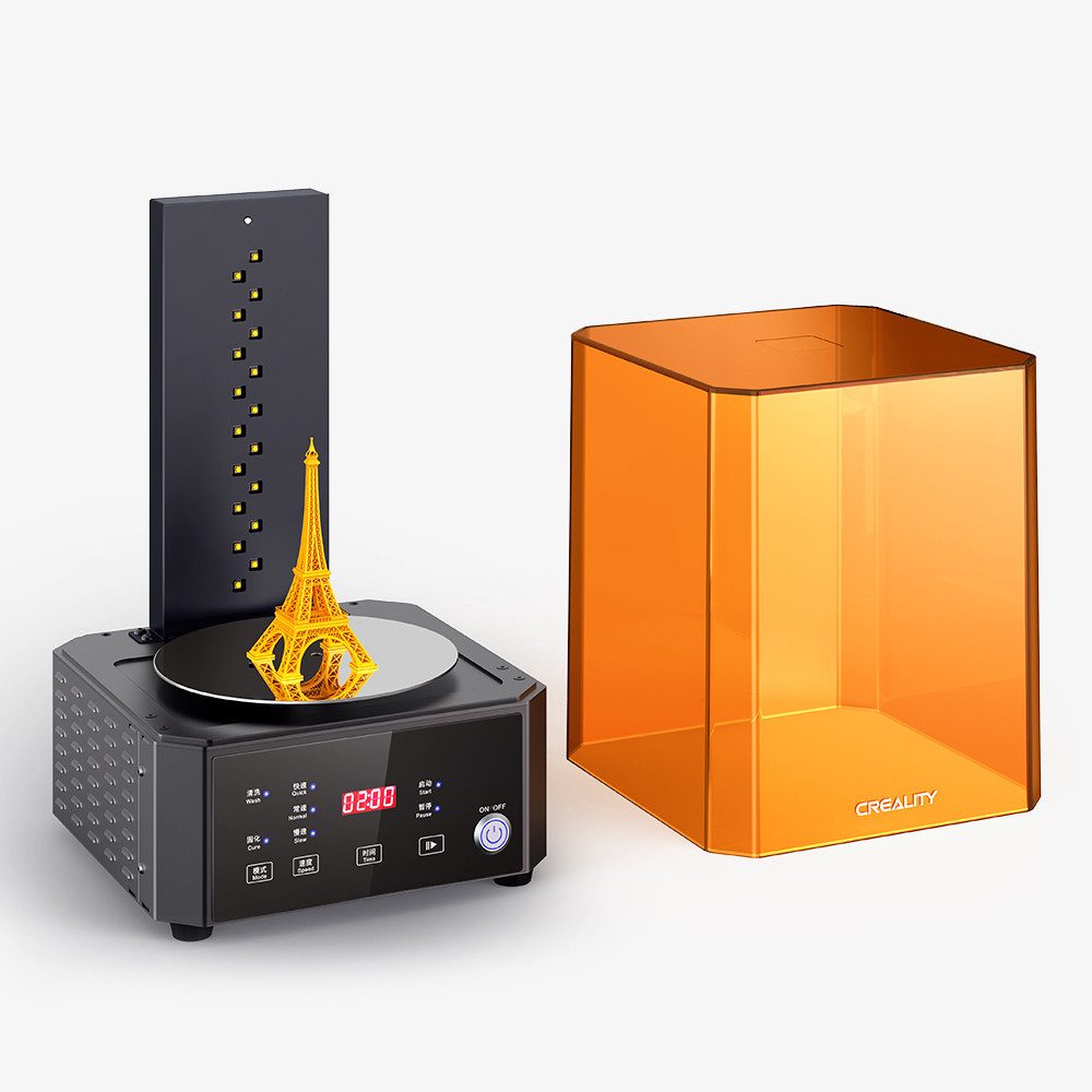 Creality 3D-Drucker Creality UW-01, Effiziente Reinigung, 3D-Modelle/Kleinteile, robust, Metall/Kunststoff