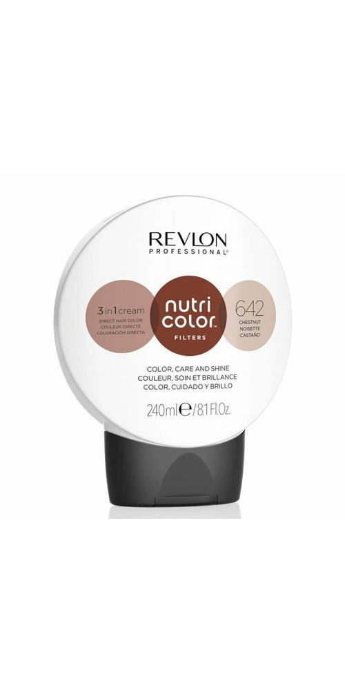 Revlon Haarfarbe Revlon Nutri Color Filters 642 Chestnut 240ml