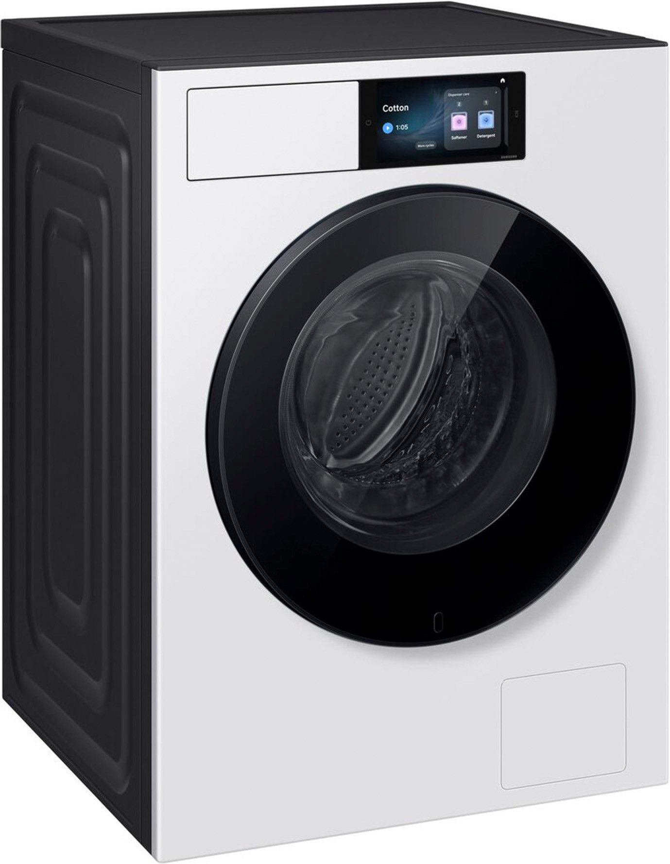 Samsung Waschmaschine WF90H09C4W, 9 kg, 1400 U/min, Großes 7" Touchdisplay So smart wie dein Phone