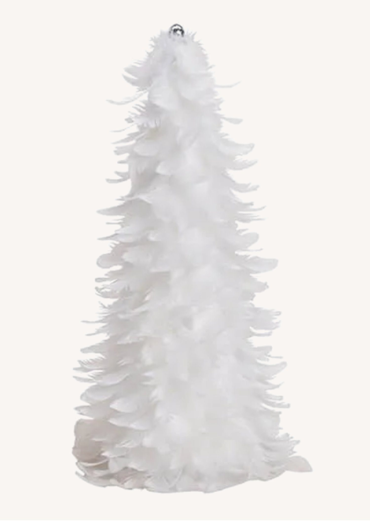  Künstlicher Weihnachtsbaum »Feder Tannenbaum Weiß Weihnachten Tisch