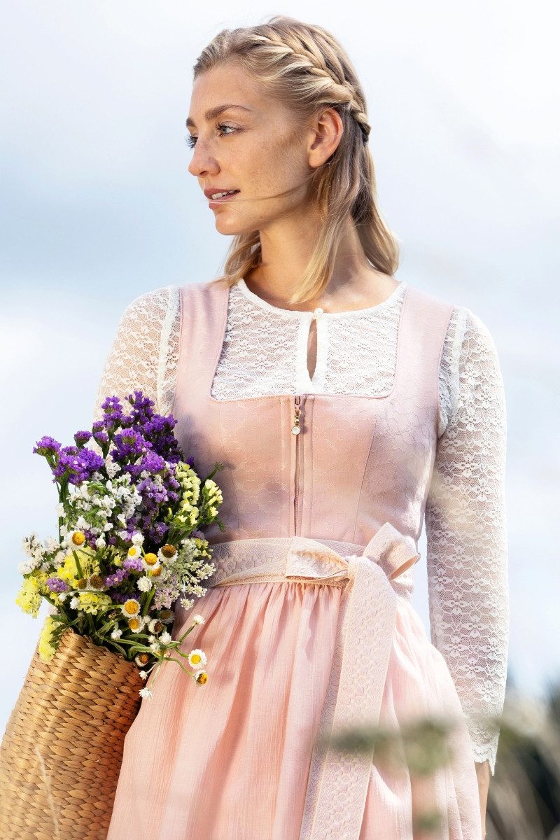 MarJo Dirndl Midi Dirndl 2tlg. - LANDL - blush günstig online kaufen