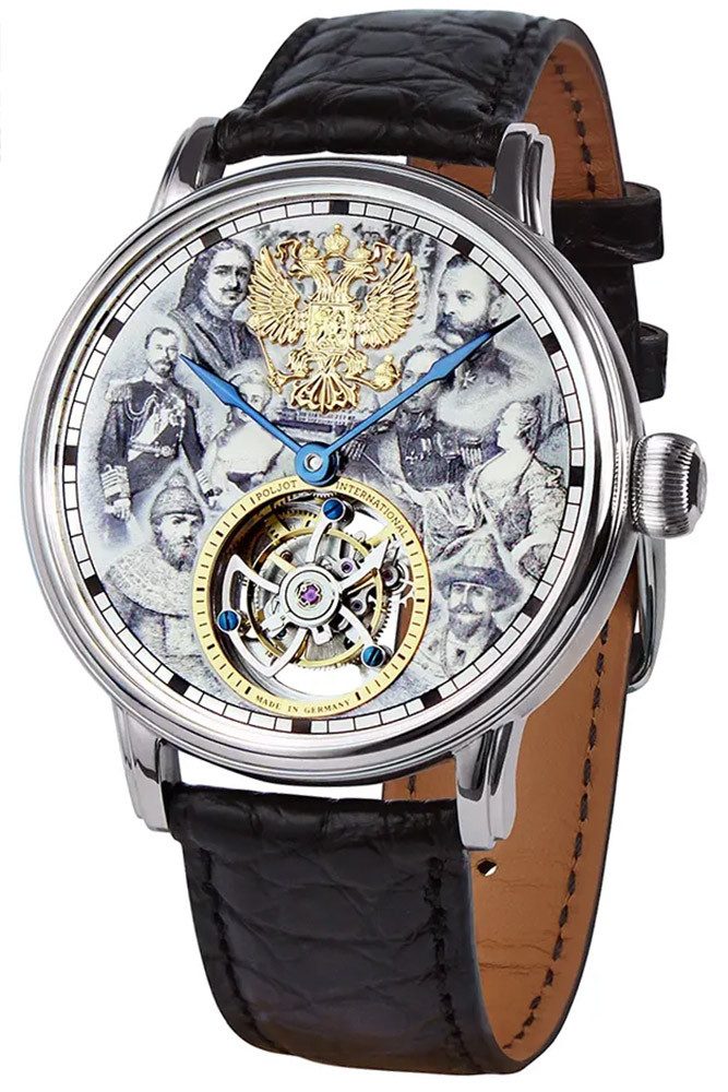 Automatikuhr Tourbillon Dynasty Schwarz