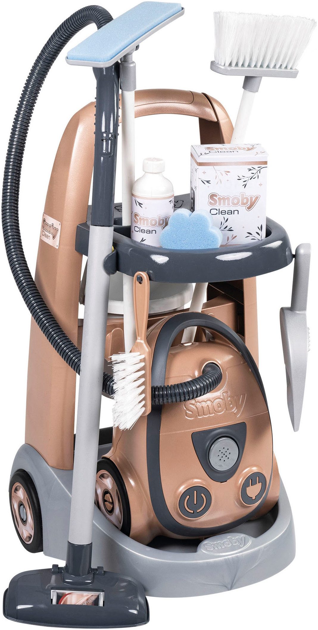 Smoby Kinder-Putzwagen Rowenta, mit Soundeffekt; Made in Europe