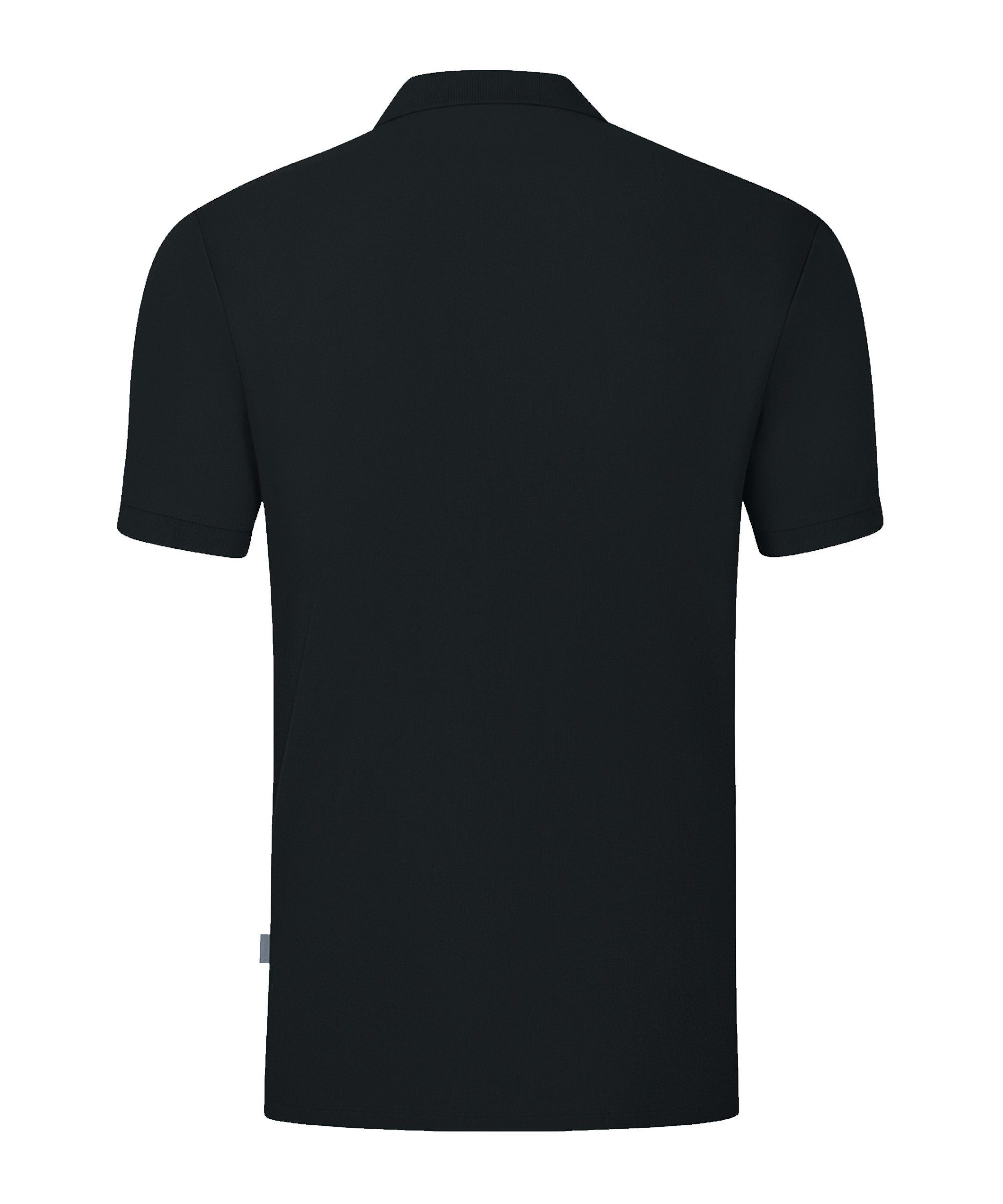 Jako Nachhaltiges Organic Polo Produkt Shirt schwarz T-Shirt