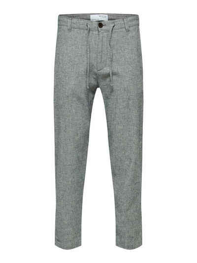 SELECTED HOMME Chinohose SLHCOMFORT-BRODY LINEN mit Stretch