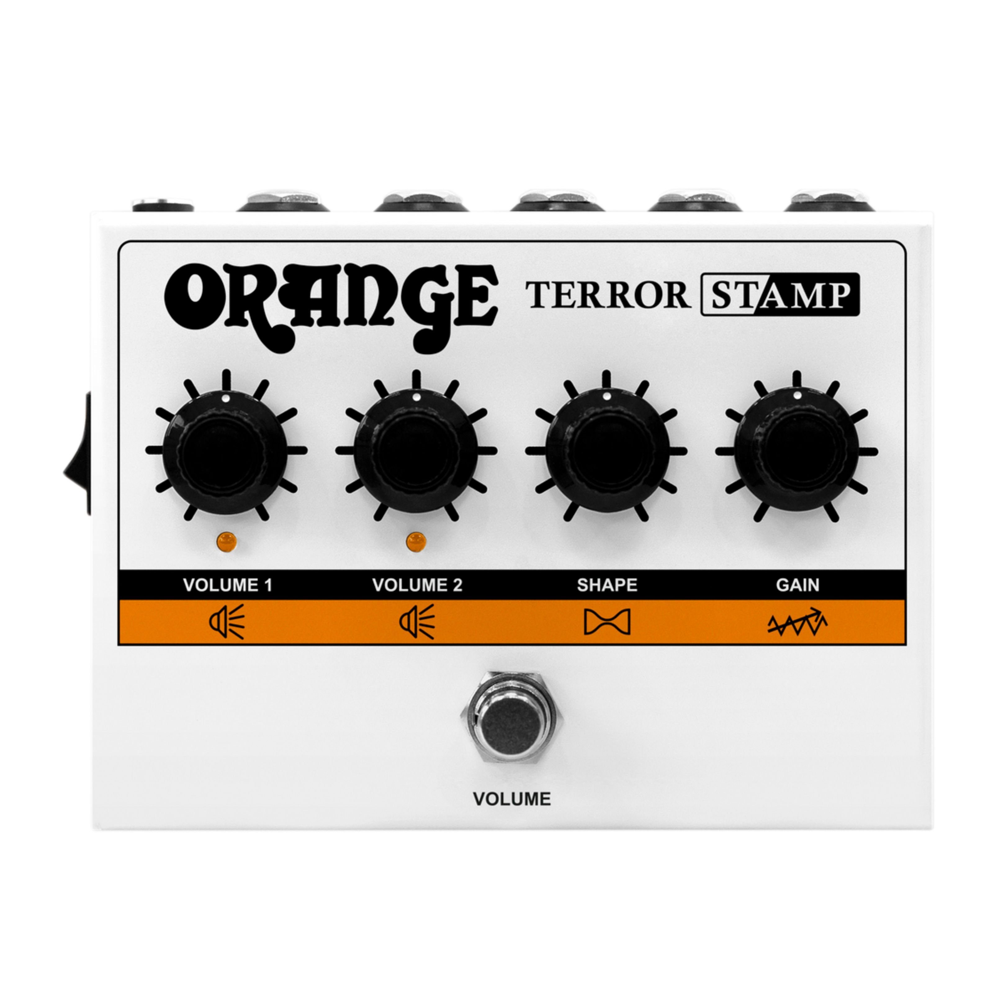 Orange Verstärker (Terror Stamp - E-Gitarrenverstärker im Pedalformat)