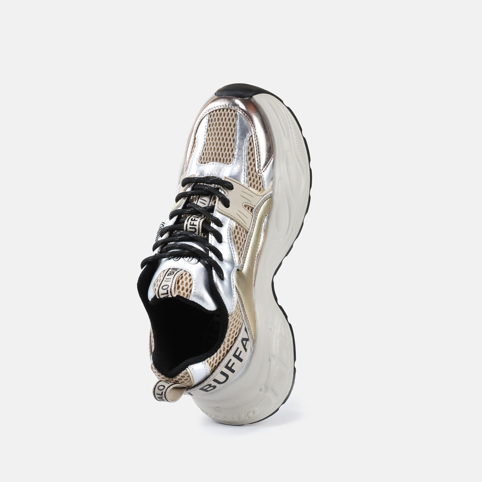 Buffalo YUNO Plateausneaker Chunky-Sneaker, Schnürschuh, Leichtgewicht mit Memory Foam-Innensohle