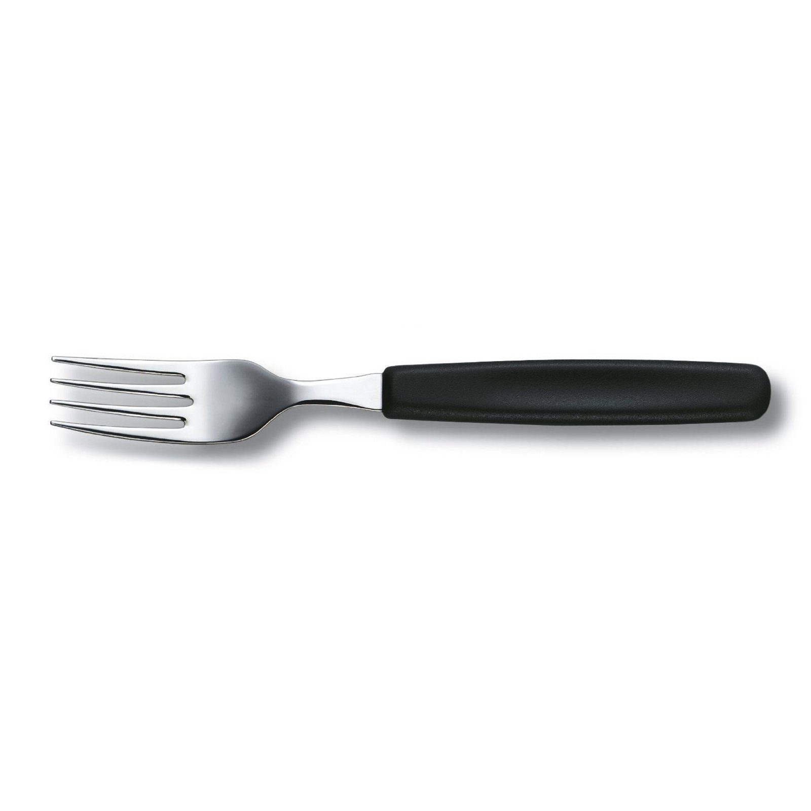 Victorinox Tafelgabel Tafelgabel Schwarz (1 Stück), Tafelgabel Besteck Edelstahlgabel Fork
