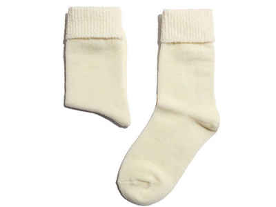 WERI SPEZIALS Strumpfhersteller GmbH Socken Damen Socken >>Umschlag<< aus Wolle