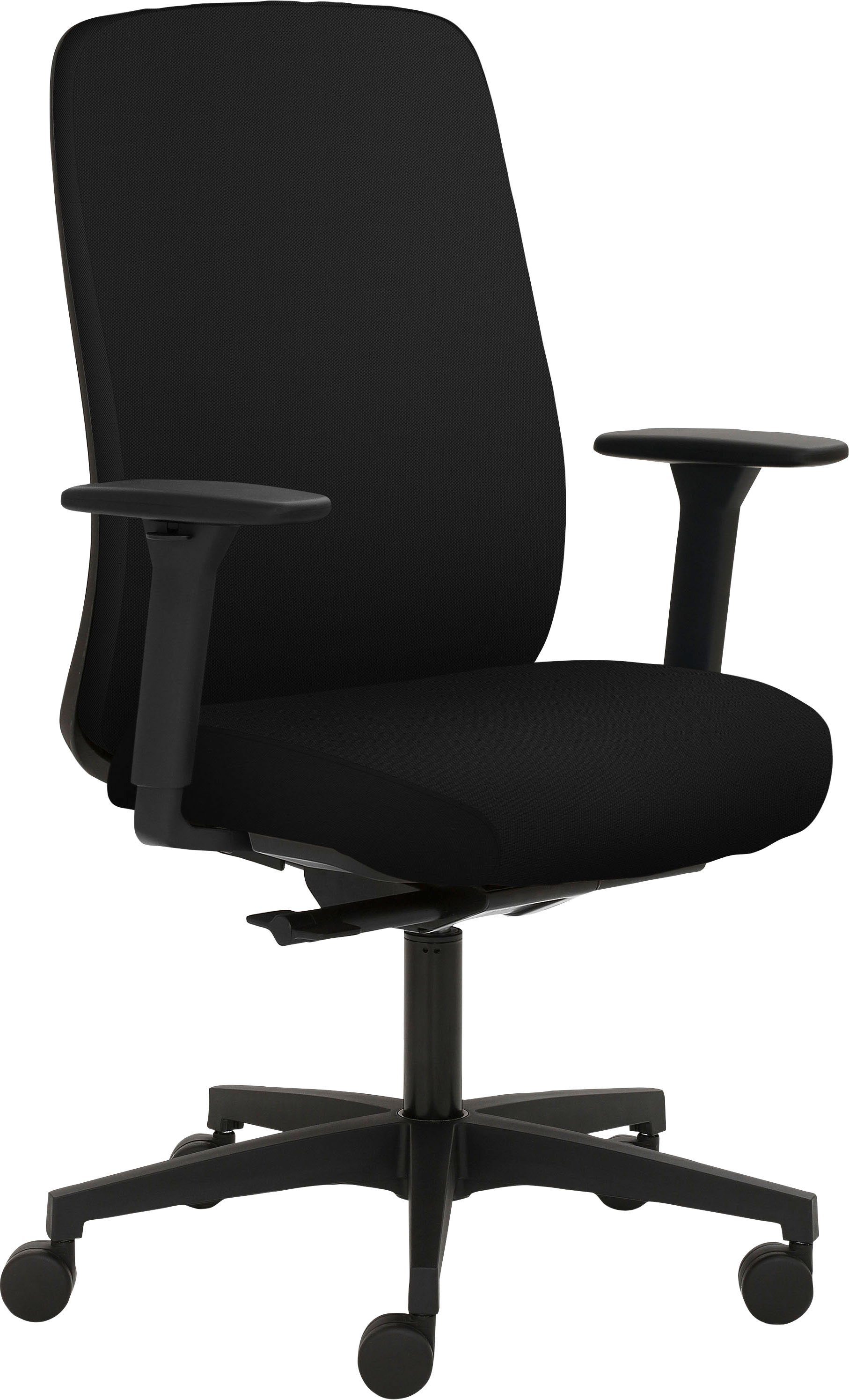 Mayer Sitzmöbel Drehstuhl 2229, 3D Armlehnen, Sitztiefenverstellung Schwarz | Schwarz
