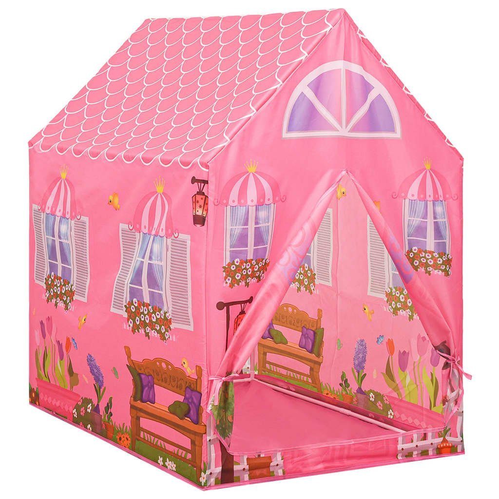 Kinder-Spielzelt Rosa Bällen 69x94x104 250 Spielzelt cm mit vidaXL