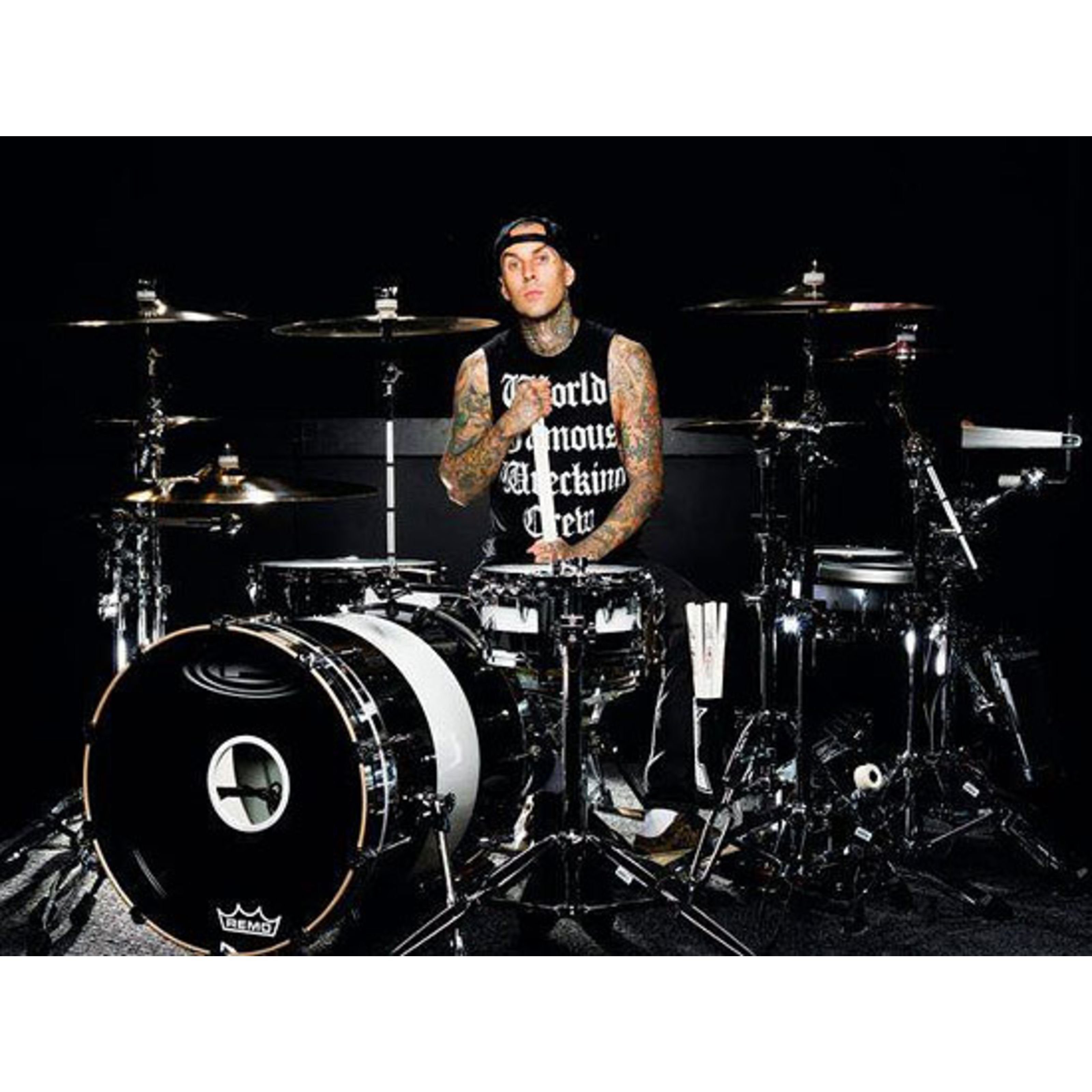 Zildjian Drumsticks (Travis Barker Signature Sticks Famous Stars Straps natur, Sticks, Beater und Mallets, Drumsticks Holztip), Travis Barker Signature Sticks Famous, Stars & Straps, natur -