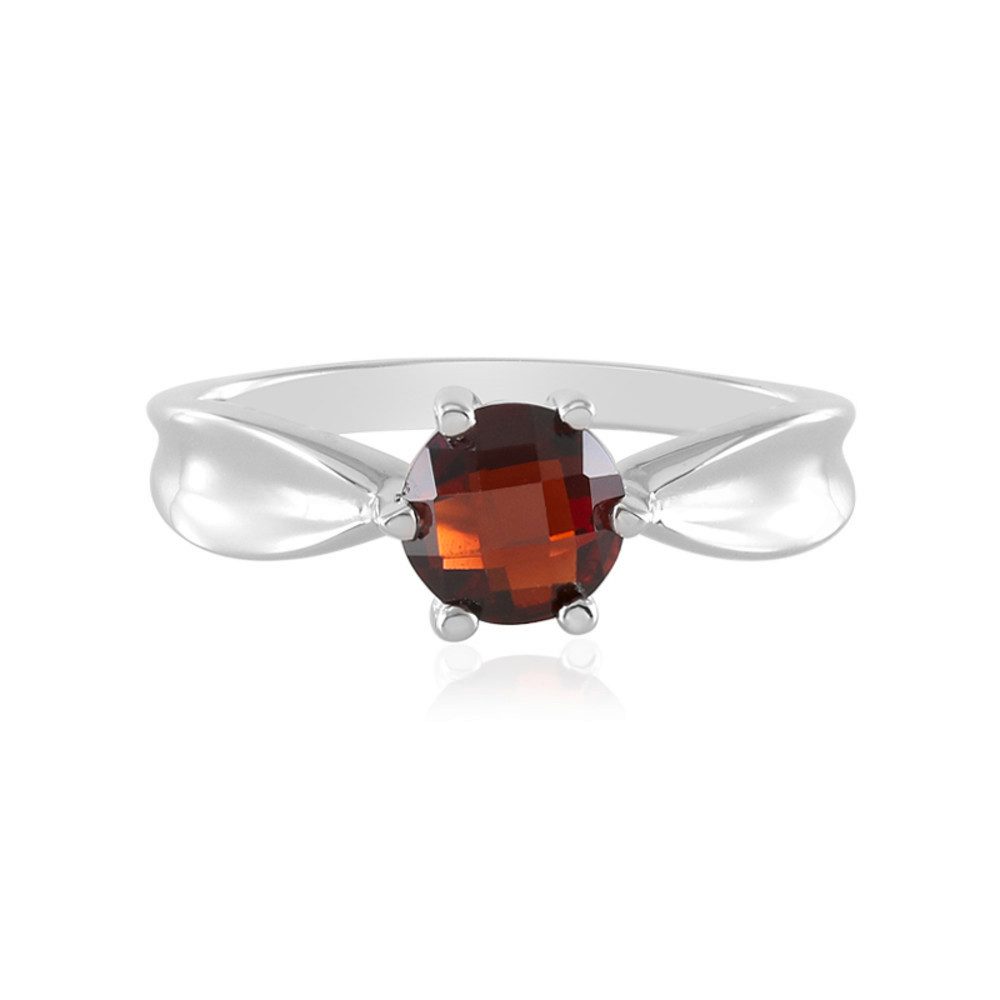 Solitärring Cavill Silberring 0,86 ct Mosambik-Granat 925 Sterling Schmuck