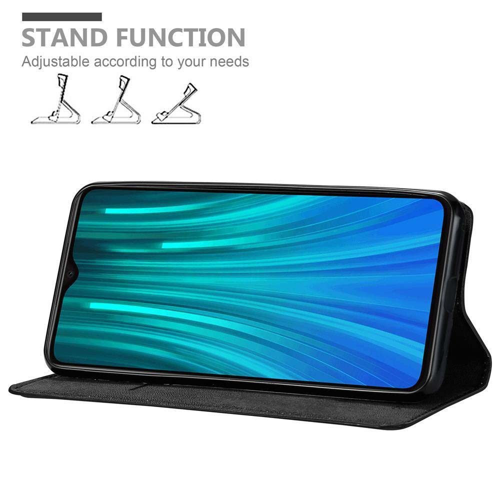 Cadorabo Handyhülle für Xiaomi RedMi NOTE 8 PRO Hülle Xiaomi RedMi NOTE 8 PRO, Hülle Schutzhülle mit Standfunktion, Magnetverschluss und Kartenfach