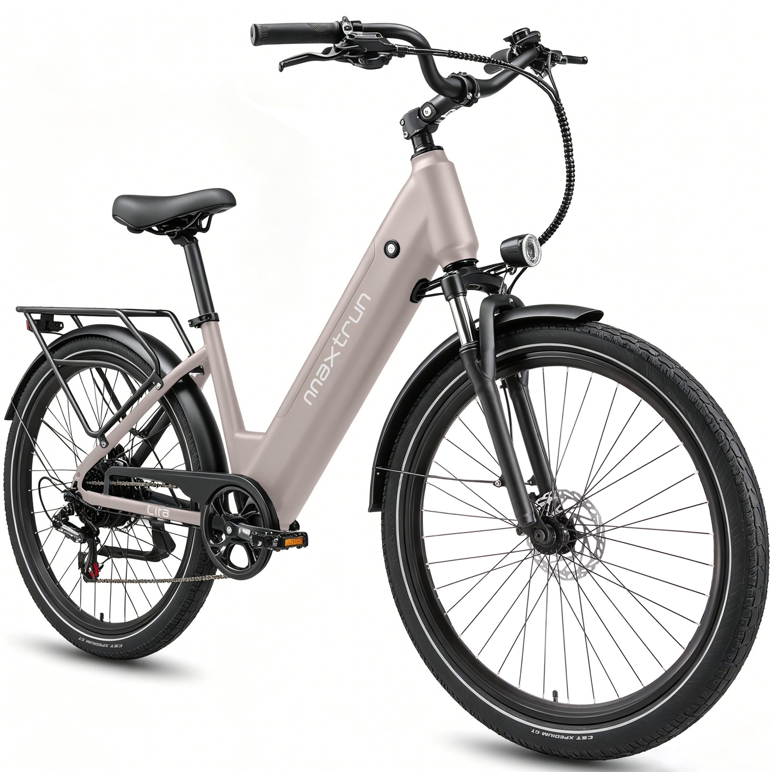 Vankel E-Bike Cityrad 28 Zoll E-Fahrrad Damen u. Herren 720WH Pedelec 48V 15AH 140km E-bikes, Kettenschaltung, Heckmotor, 720 Wh, Stadt-E-Fahrrad mit 28" Reifen, Drehmomentsensor verstellbarem Lenker