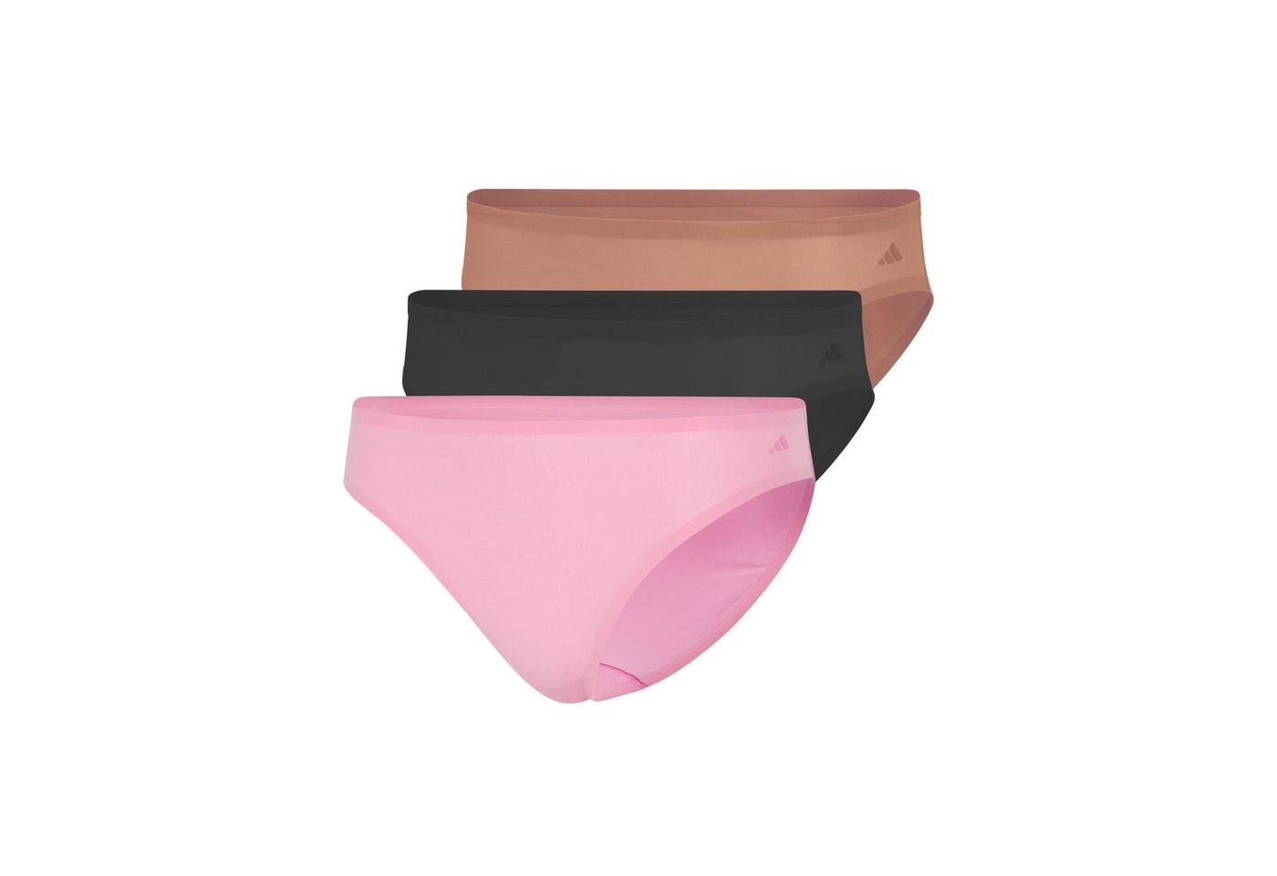 adidas Sportswear Bikinislip Sport Active Light Flex-Packaged Panties (3er Pack) elastisch, Single Jersey-Qulität, weich, bequem
