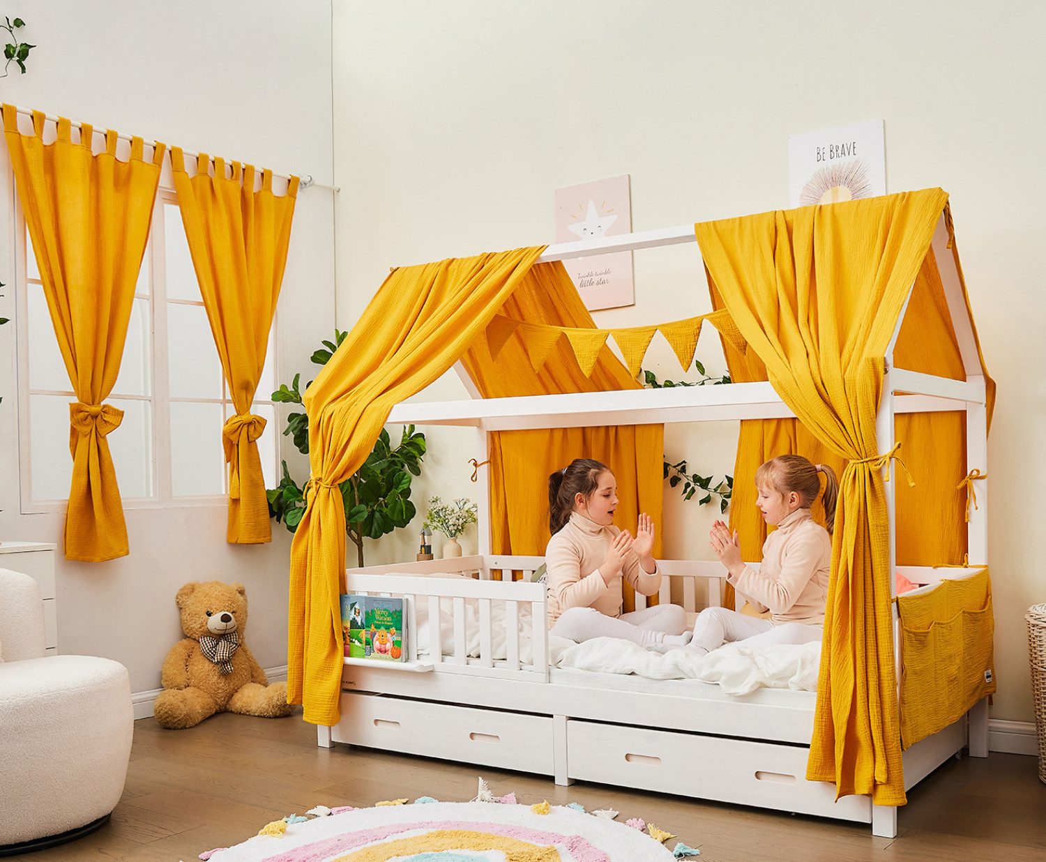 Alavya Home® Hausbett CLOUD aus Buche günstig online kaufen