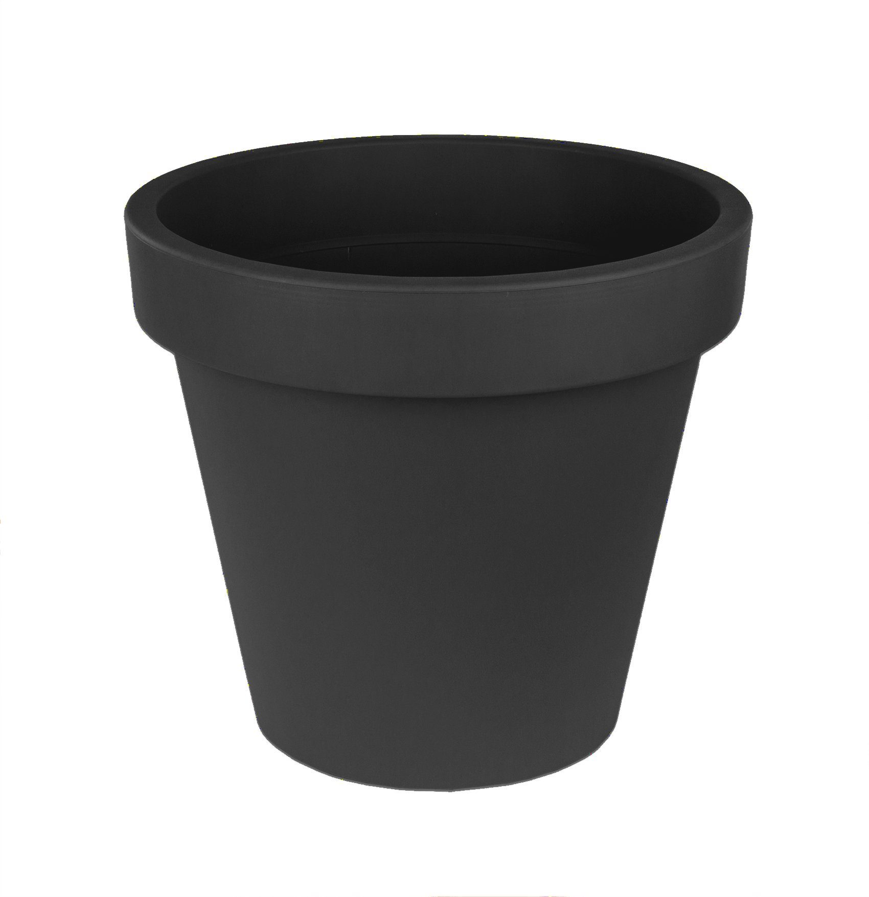 BigDean Blumentopf Ø 50 cm Anthrazit günstig online kaufen
