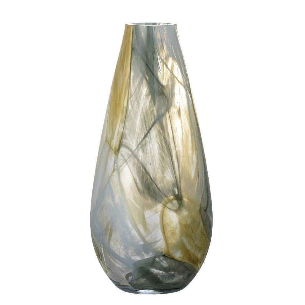 x 25 (11,5 cm) Vase Lenoah Dekovase Glas Gelb Bloomingville