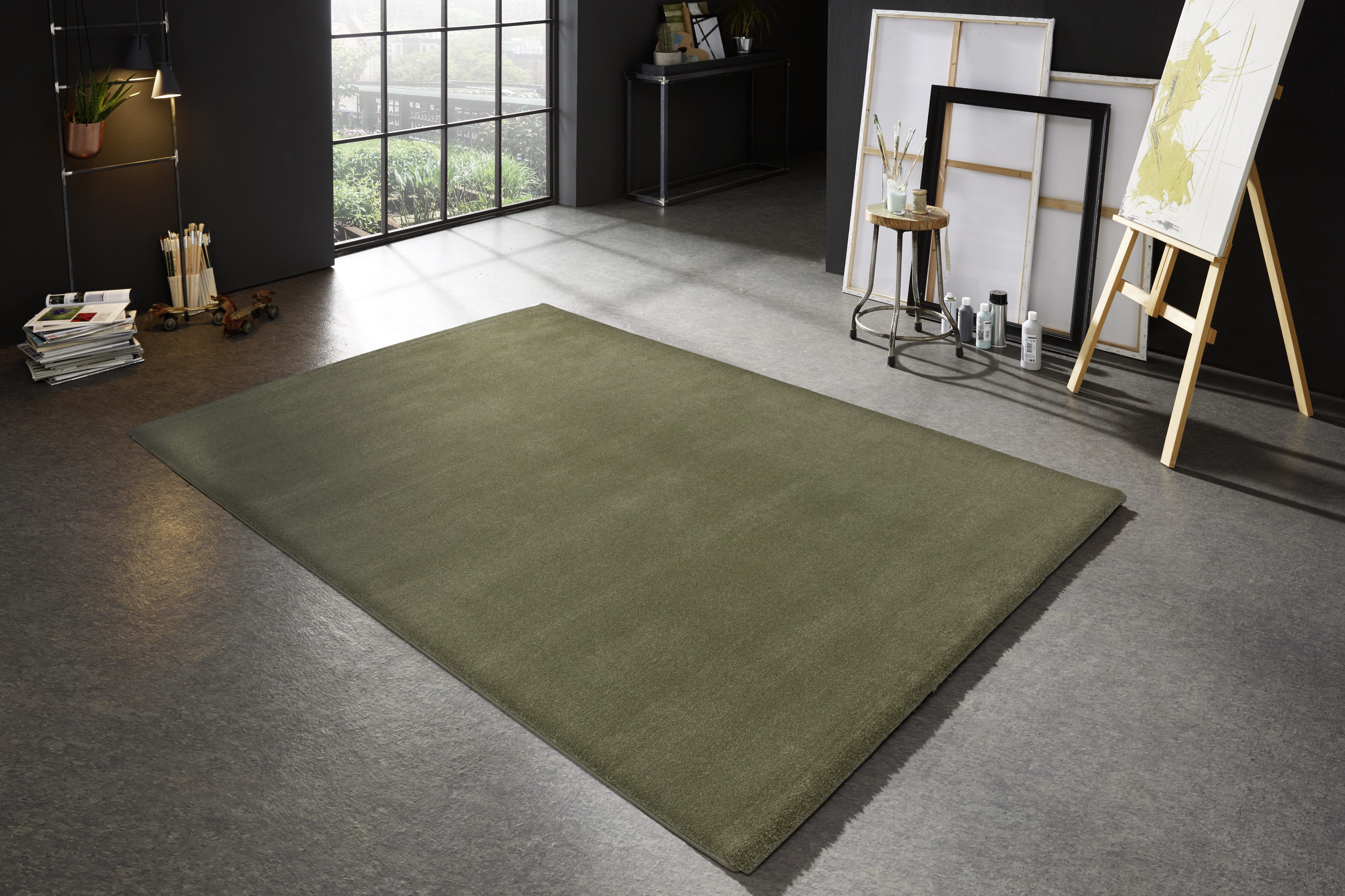 ASTRA Teppich Barletta 240, rechteckig, Höhe: 20 mm, Langflor, Shaggy, uni, weich, Wohnzimmer,Schlafzimmer