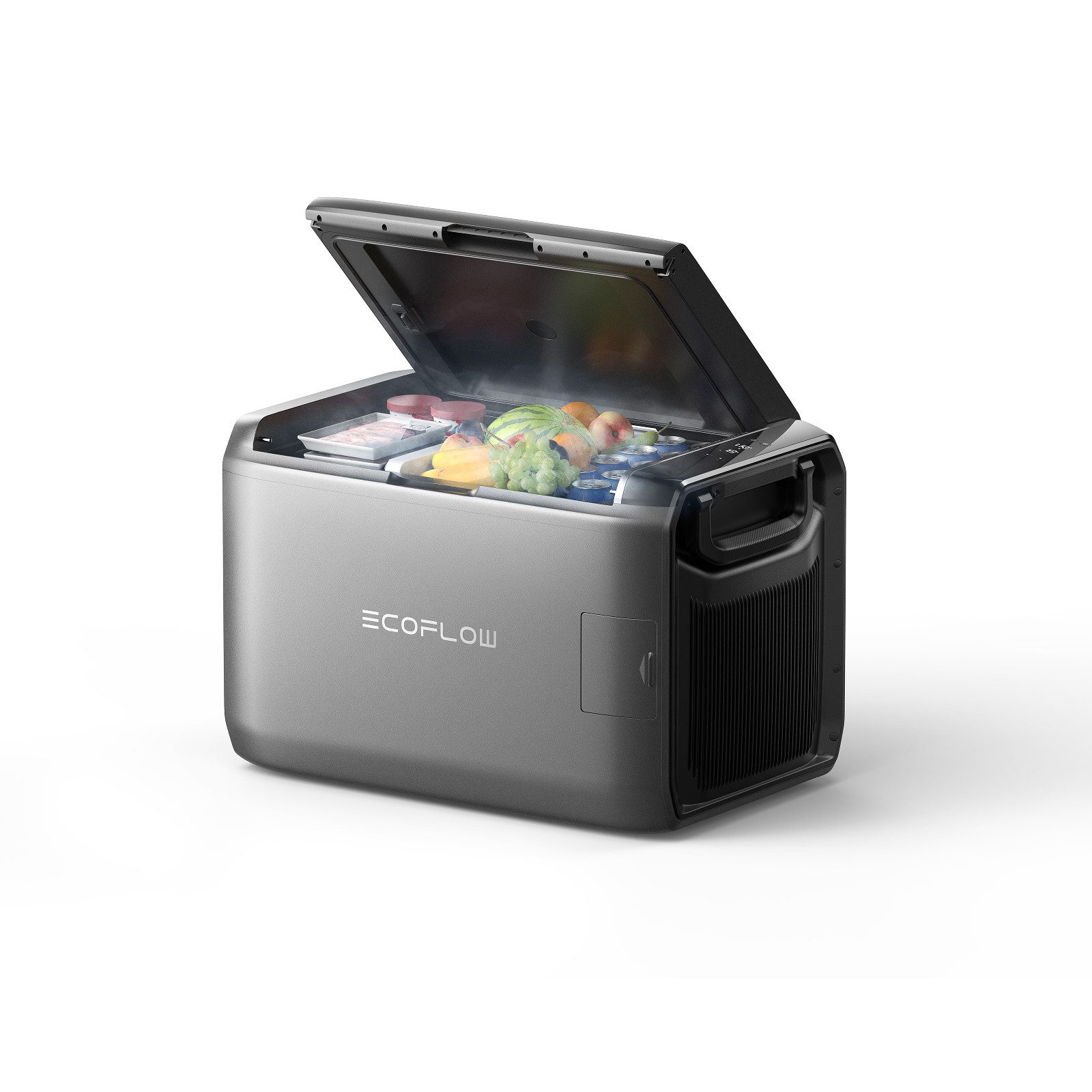 Ecoflow Kühlbox EcoFlow GLACIER Tragbare Kühl- und Gefrierbox, 35L / 45L / 55L, App-gesteuerter Kühlbox, für Camping, Roadtrips und Angeln