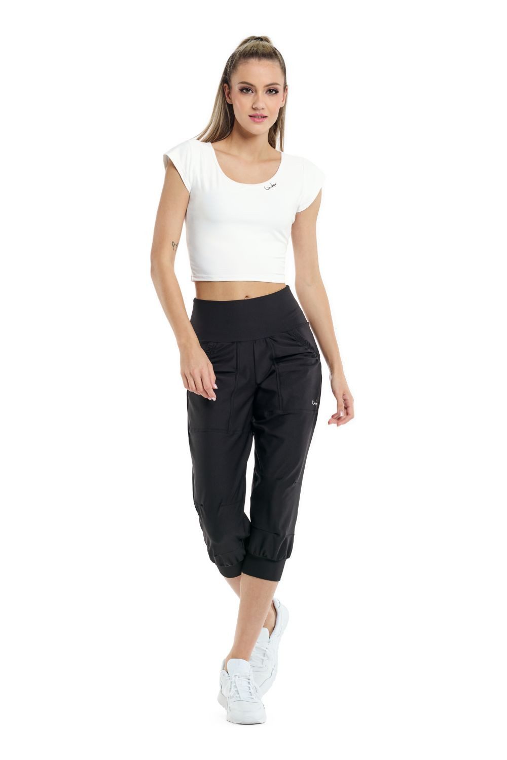 Winshape Crop-Top AET137LS Functional Light and Soft Cropped
