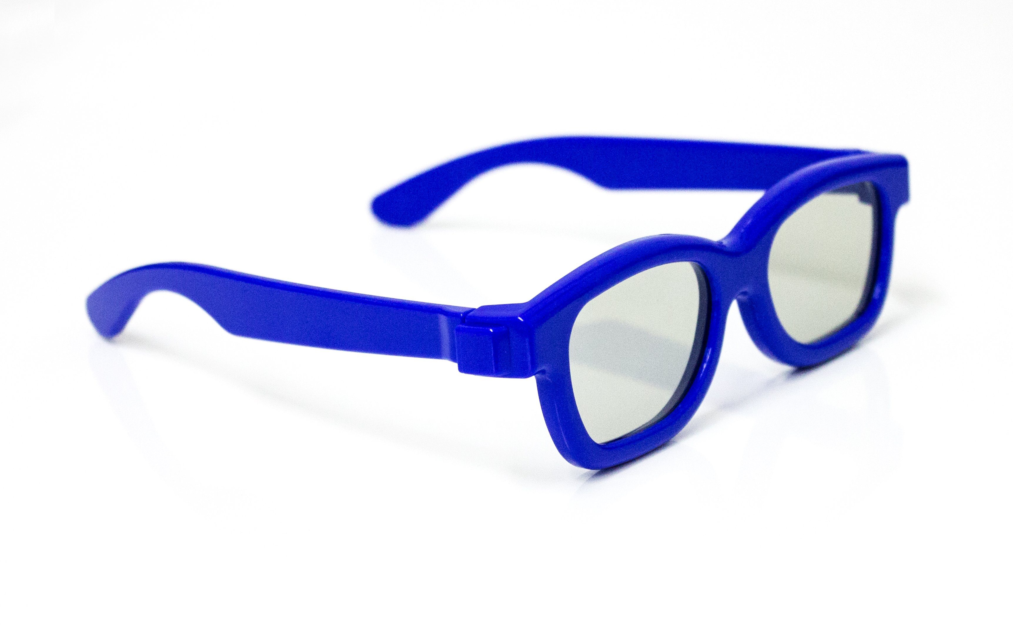 Passive Kinder-Brille Cinema 3D für Universale PRECORN blau 3D-Brille 3D